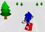 Sonic 3D Meluncur papan salji