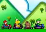 Mario competição de corrida de carros