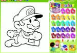Coloring Mario