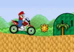 Super Mario lái xe