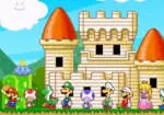 ماريو واصدقائه الدفاع عن القلعة