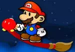 Mario skyde svampe