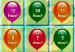 Math Balloons Prime Numbers