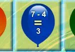 Math Balloons Comparison Advanced