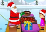 Santa Claus rybář'