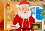 Berpakaian Santa Claus