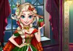 Elsa riktiga hår nedskärningar för julen