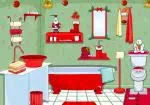 Díszítik a fürdőszoba karácsonyra