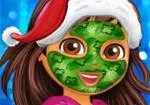 Dora nytt utseende til jul