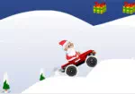 Papai Noel em plena velocidade