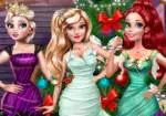 Préparatifs de Noël des princesses
