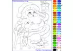 Coloring Game Christmas Night