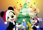 Myšák Mickey Vánoční