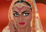 Menukar rupa pengantin perempuan India