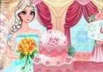 Elsa svatební dort
