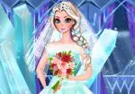 Elsa perfecte bruiloft aankleden