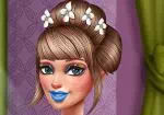 Bruids make-up voor pop Sery