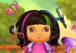 Dora coupes de cheveux réels