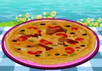 Fish pizza