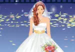 Gelukkige bruid