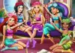 Pyjamasfest av Disney-prinsesser