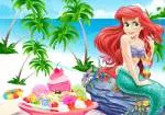Ariel sjöjungfrun prinsessa Sommaren kul