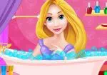 Princesa Rapunzel banho especial