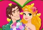 Rapunzel romance florescente