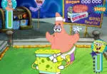 Sponge Bob Square Pants gevegte in Bikini Bottom