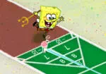 SpongeBob giocare a Shuffleboard con Meduse