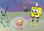 SpongeBob Kanciastoporty polowanie na jedzenie