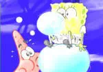 Spongebob và Patrick trò chơi màu