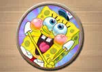 SpongeBob tart dengan gambar