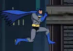 蝙蝠俠 在屋頂跳躍
