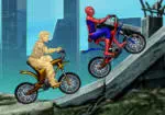 Spiderman melawan Sandman