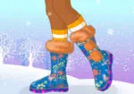 Vestir minhas botas de neve