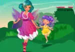 Fairy mom and daughter