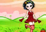 Φόρεμα το κορίτσι της φράουλας