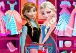 Elsa a Anna příprava na ples