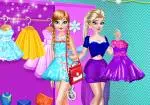 Elsa e Anna rivais de moda