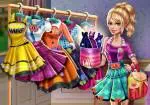 学校に行くために人形をドレス Sery