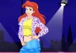 Ariel on the catwalk