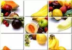 Puzzle saftige Früchte