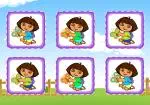 Dora pencocokan permainan lucu kupu-kupu