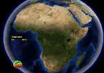 地图：非洲