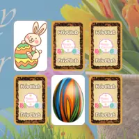 Deluxe húsvéti memóriakártyák