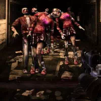 Tantang di ruang bawah tanah zombie