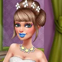 Maquiagem de noiva para a boneca Sery