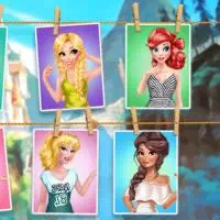 Disney mga prinsesa taga-gawa ng mga postkard