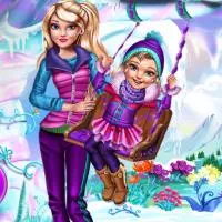 Princesses divertissement en hiver